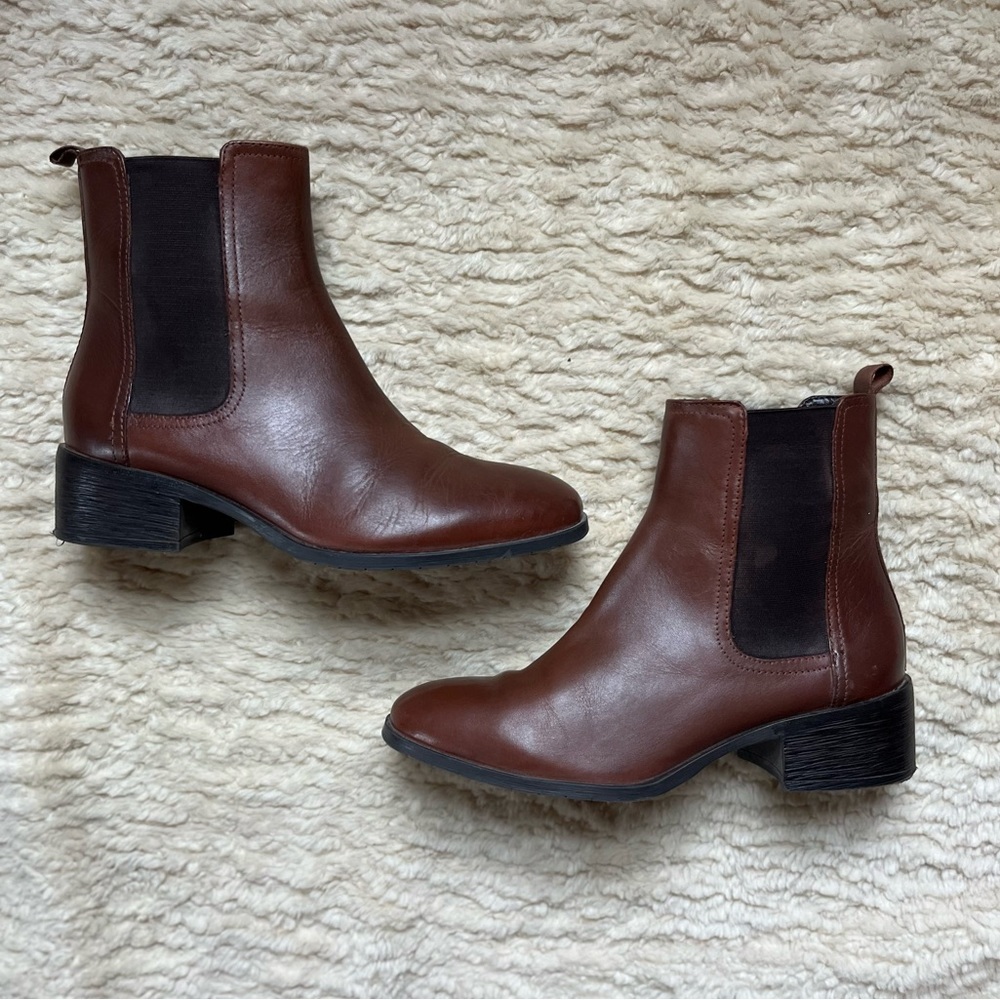 Kenneth Cole Salt Chelsea boot in brown 8